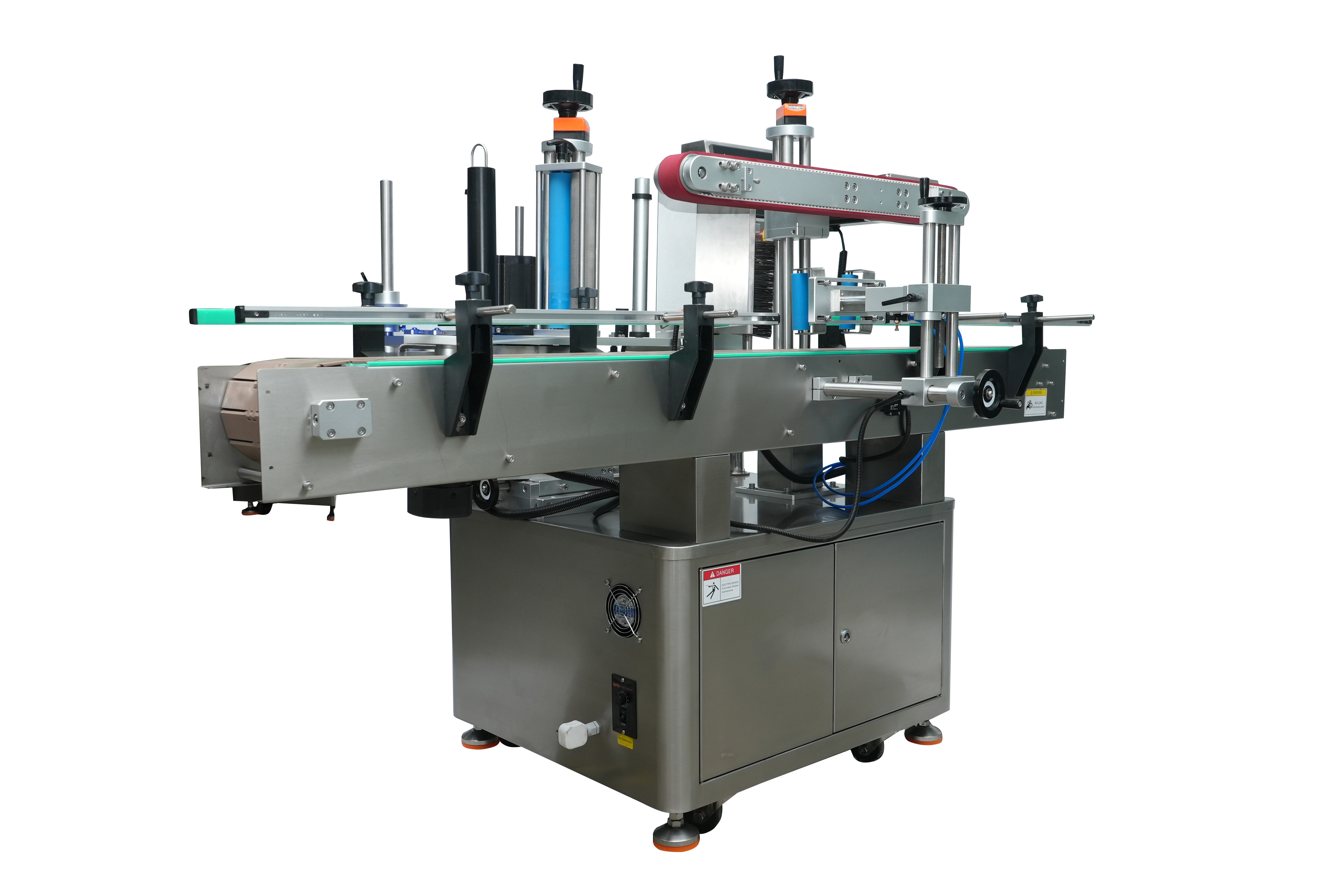 全自动定位圆瓶加压顶 智能贴标机