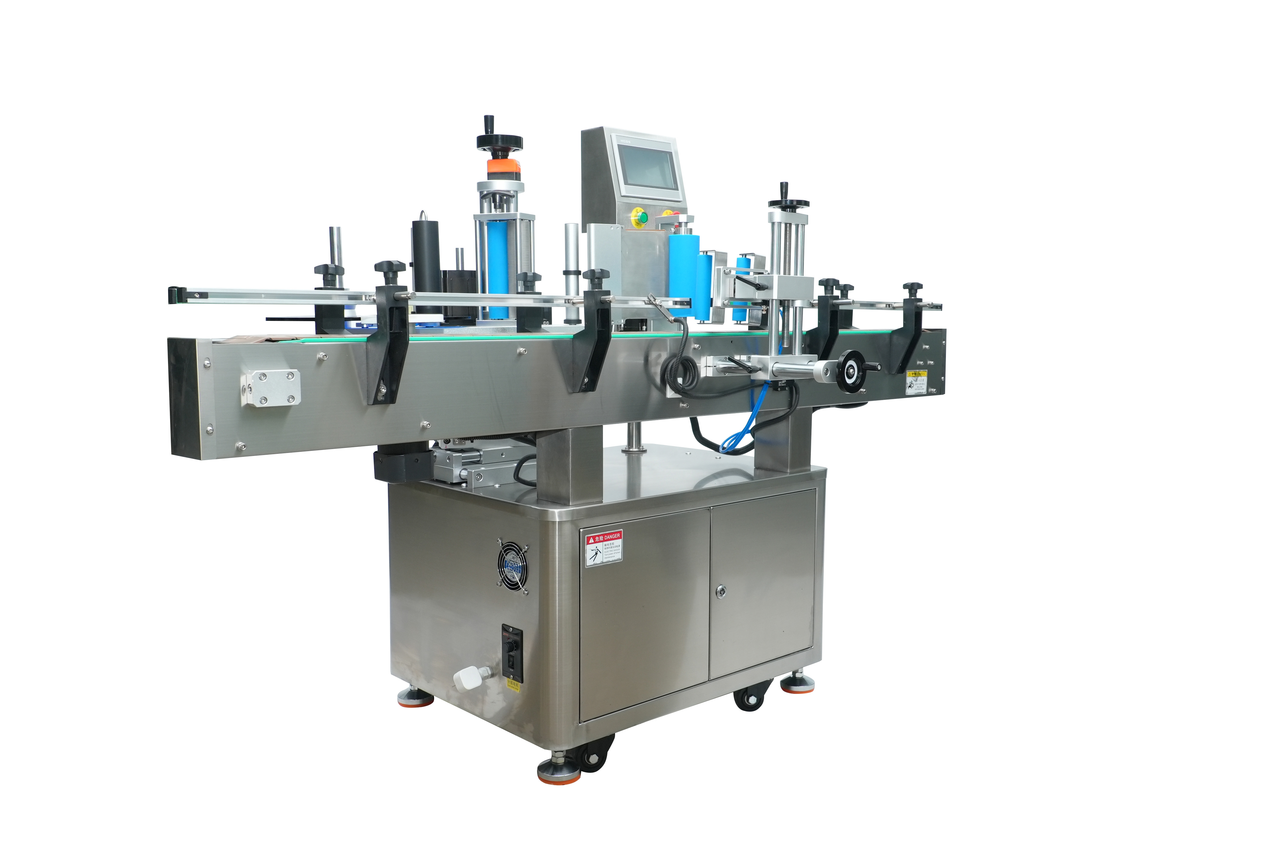 全自动定位圆瓶贴标机
