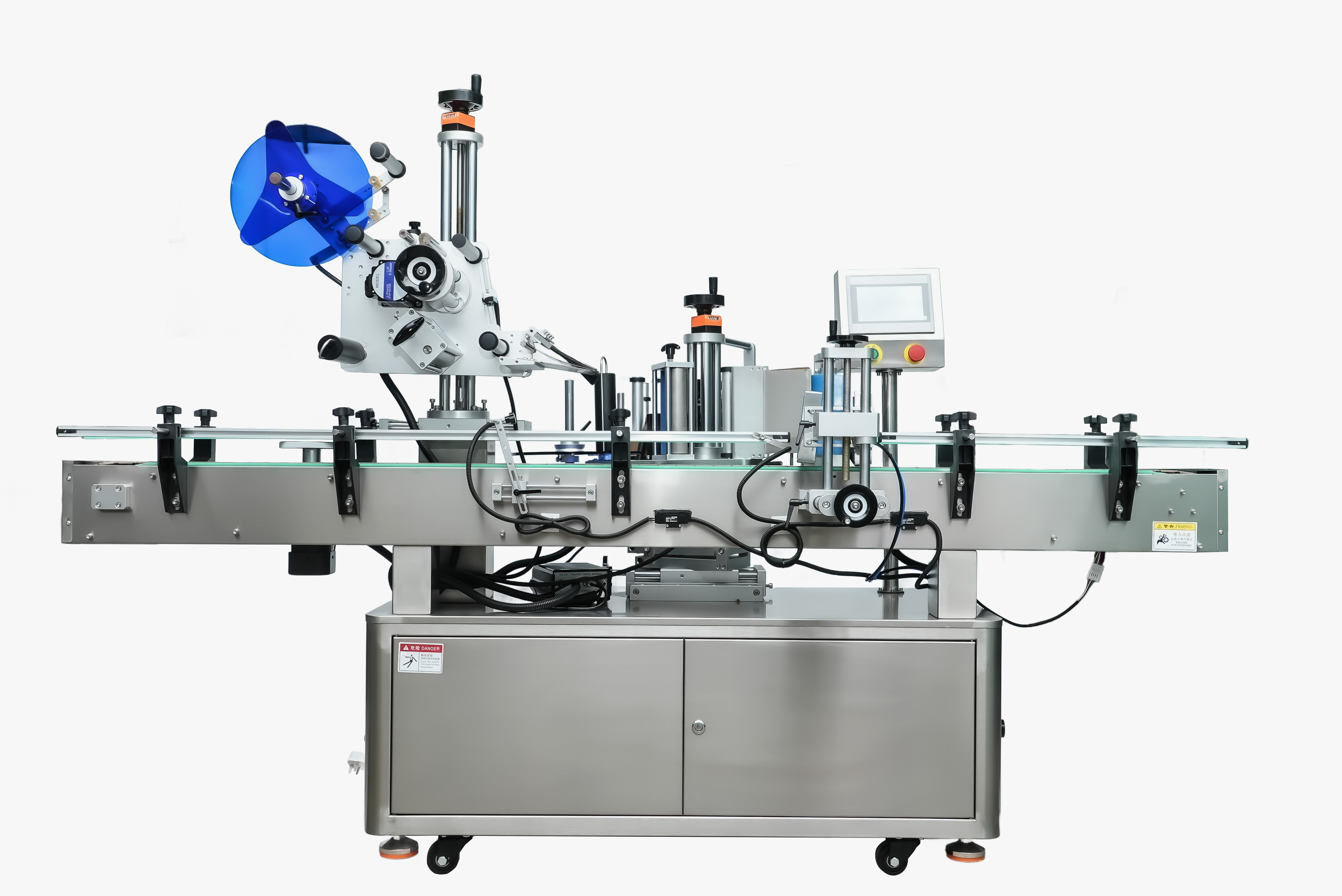 全自动上平面+定位圆瓶贴标机